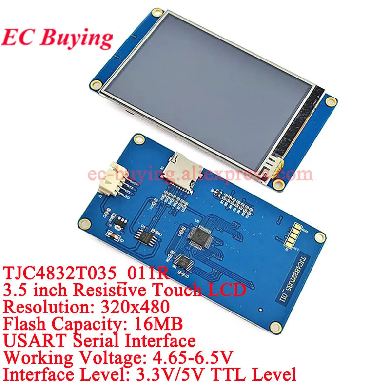 2.2 2.4 2.8 3.5 5 Inch USART HMI Intelligent Smart USART UART 2.2" 2.4" 2.8" 3.5" 5" TFT LCD Module Display with Font Picture