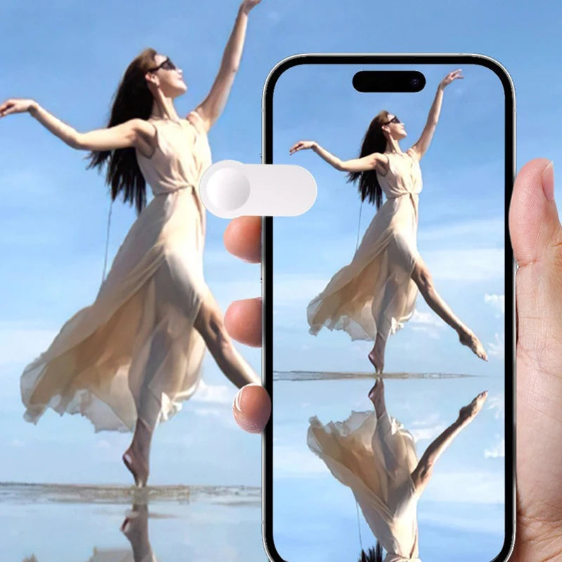 Sky Mirror Mobile Phone Reflection  Clip Adjustable Angle Mirror Clip Outdoor Travel Phone Reflector  Artifact