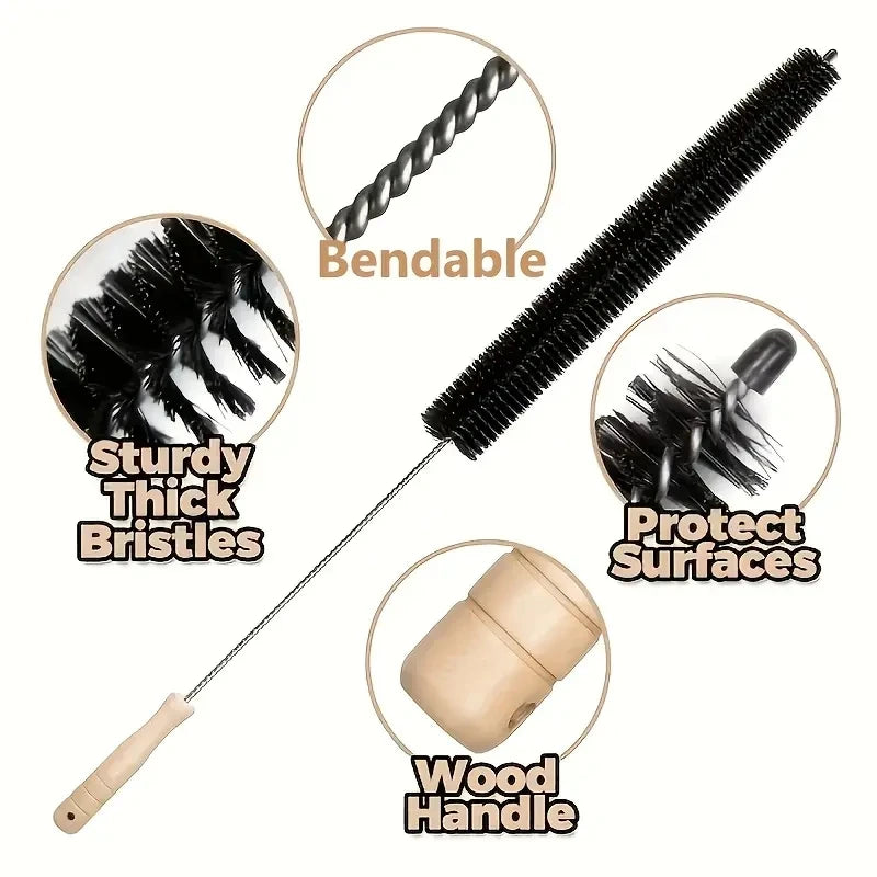 Washing machine cleaning brush, drying machine pipeline brush, cleaning brush