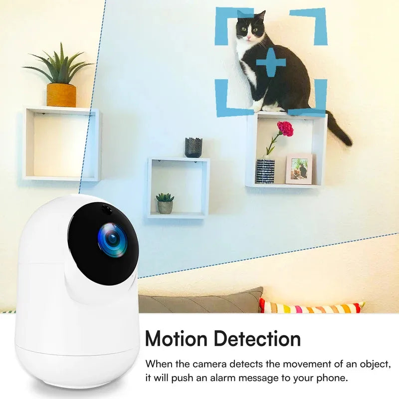 5MP IP Camera PTZ WiFi Camera Home Indoor Baby/Elderly Monitor Camera Security Protection Auto Tracking CCTV Camera