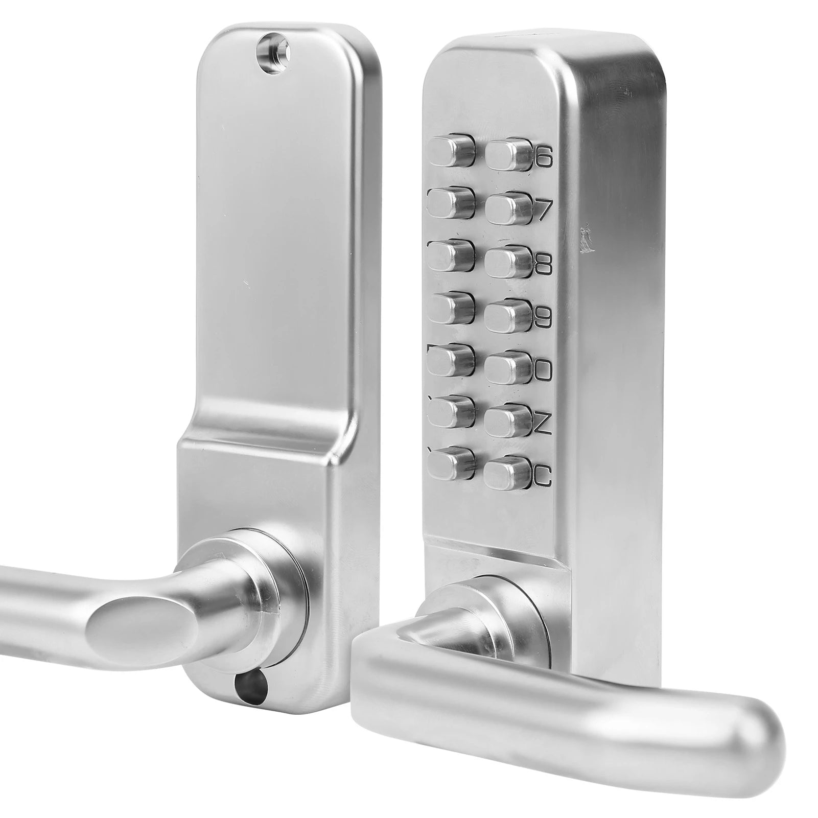 Home Security Device Keyless Entry Smart Mechanical Door Lock Digital Password Entry Non‑Power Anti‑Theft Safety Home Access