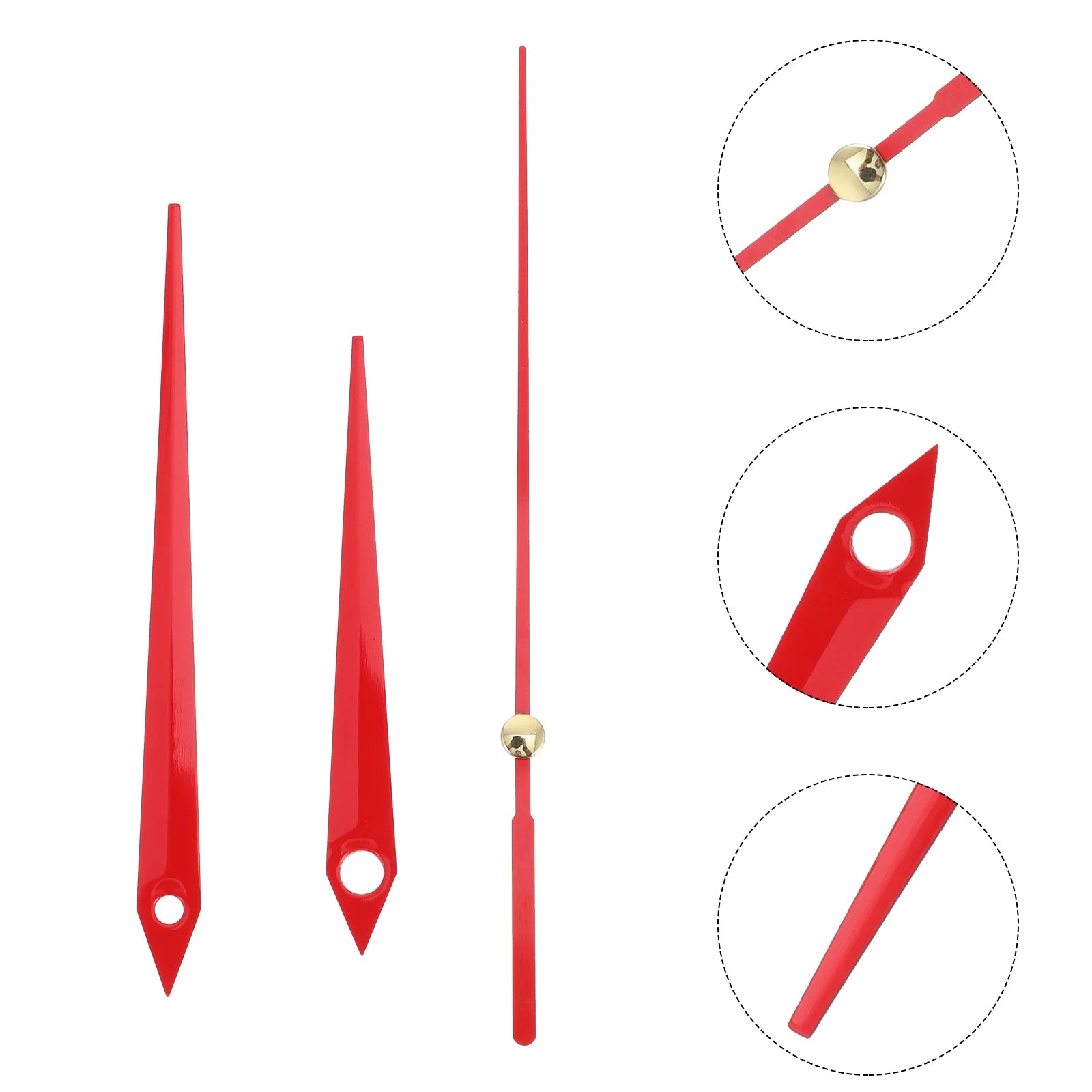 Clock Hand Diy Set Pointer Hands Kit Replacement Mechanism Parts Movement Repair Repairing Wall Craft High Torque Metal Only
