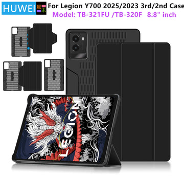HUWEI Case For Lenovo Legion Y700 2025 2023 8.8" Game Tablet for LEGION Y700 2nd 3rd Gen TB-321FU TB-320F TB-320FC Cover Shell