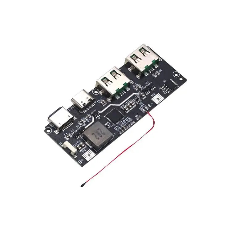 22.5W Power Bank 5-port Bidirectional Fast Charging Mobile Power Module Circuit Board DIY Motherboard Kit QC4+PD3.0
