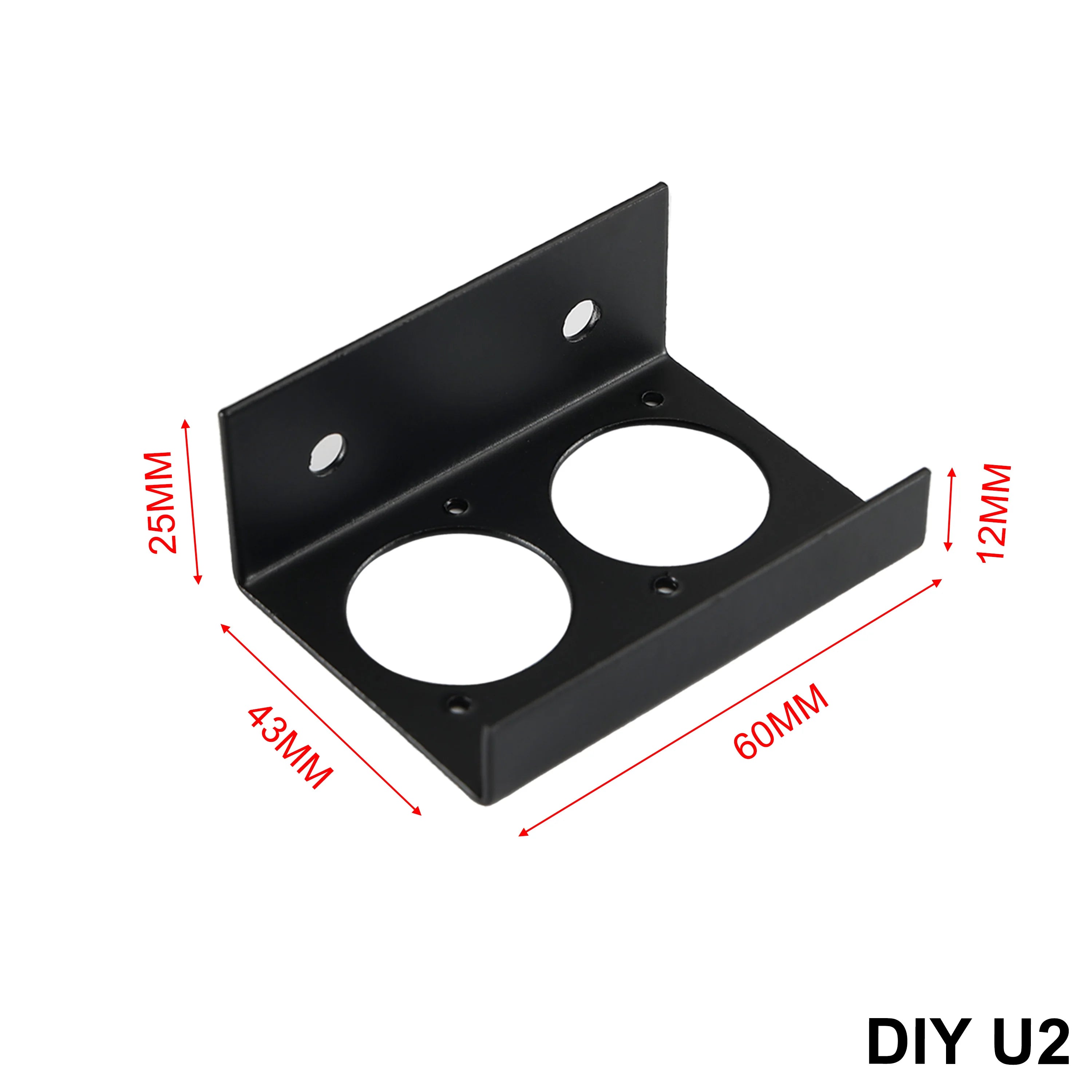 Pro-C DIY PRO Audio Guitar Effect Adaptor Pedal Board Side Port Panel Mount Bracket Kit Accessories