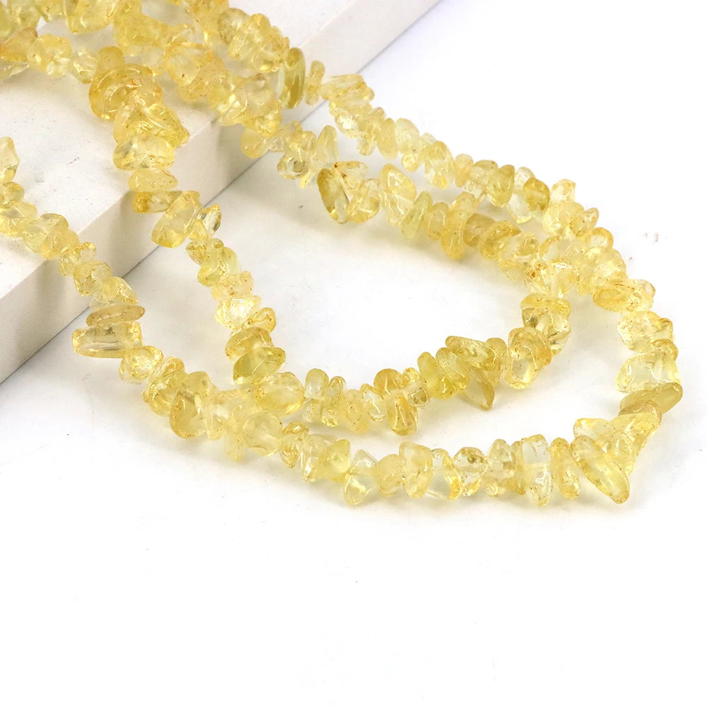 3-5mm/5-8mm Natural Garnet Amethyst Aquamarine Beads Irregular Freeform Chip Gravel Shape Stone Bead DIY Jewelry Making Bracelet