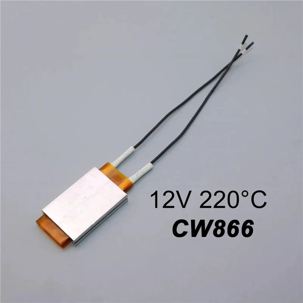 PTC Heating Element Hair Dryer Accessories Curlers Heater 80-220 Degrees Celsius Ptc Heaters 12V Applicable Miniature Heating