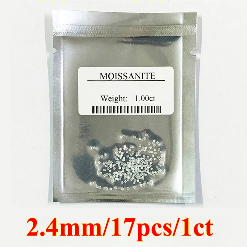 DJMAX Factory Direct Sales Moissanite Loose Stone D Color Moissanita Gemstone Lab Grown Diamond Certified Black Moissanite Stone
