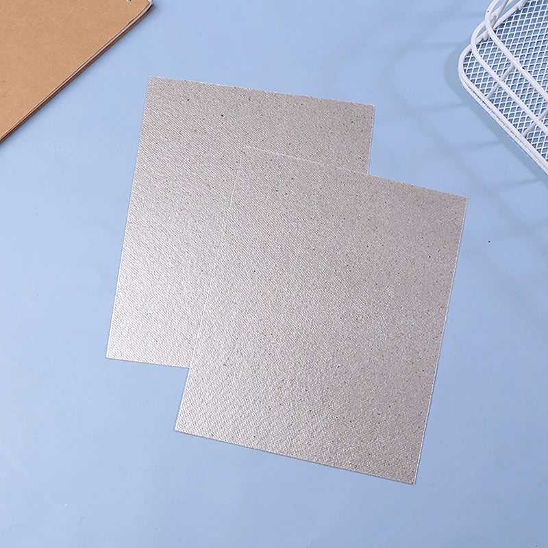 【TO】5Pcs Microwave Oven Repairing Part 150x120mm Mica Plates Sheets For Microwave Ovens Hair Dryers Toasters Heaters