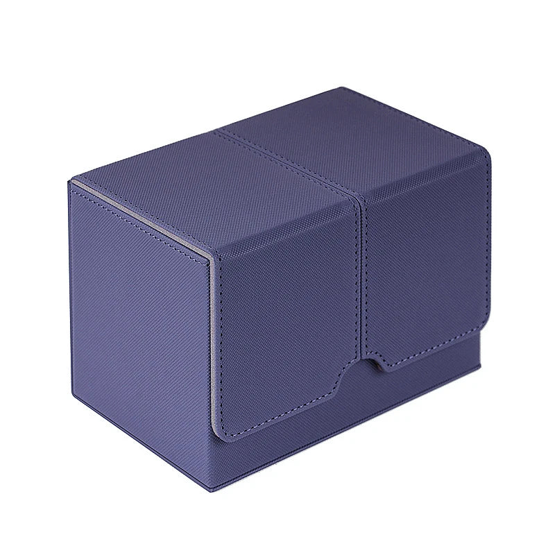 Card storage box card box big brand box solid color storage box top side installation toys games collection card for  Trading