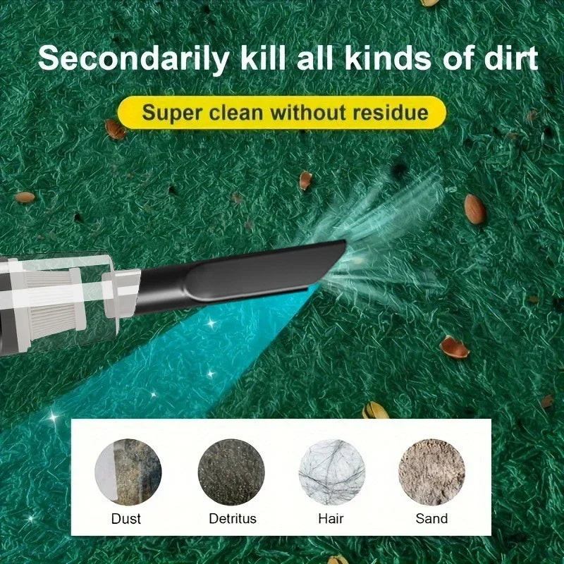 Wireless Car Vacuum Cleaner 960000Pa Multifunctional Portable Strong Power Suction Blowing Integrated Cleaning Appliance