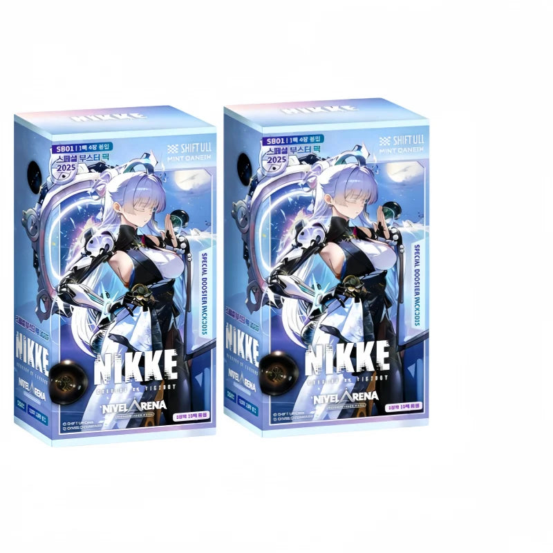 Shift Up Goddess Of Victory Nikke Genuine Korean Version Tcg Booster Box Bt02 Bt03 Sb01 Edition Collectible Trading Card Game