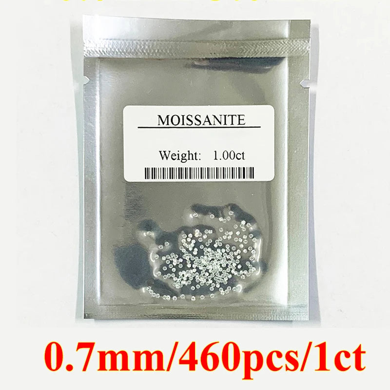 DJMAX Factory Direct Sales Moissanite Loose Stone D Color Moissanita Gemstone Lab Grown Diamond Certified Black Moissanite Stone