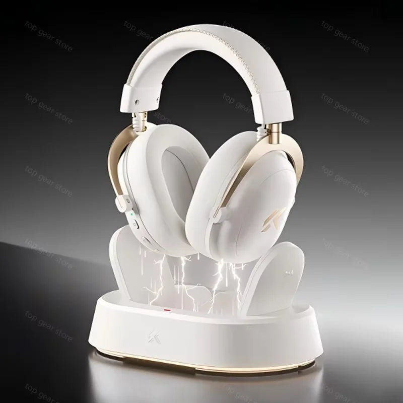 MCHOSE V9 Turbo Gaming Headset Support BT 2.4G Low Latency Wireless E-Sport Top Speed Connection with 2000mAh Magnetic Charging