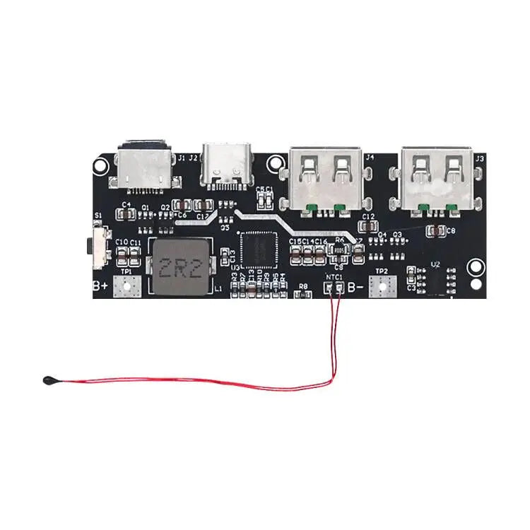 22.5W Power Bank 5-port Bidirectional Fast Charging Mobile Power Module Circuit Board DIY Motherboard Kit QC4+PD3.0