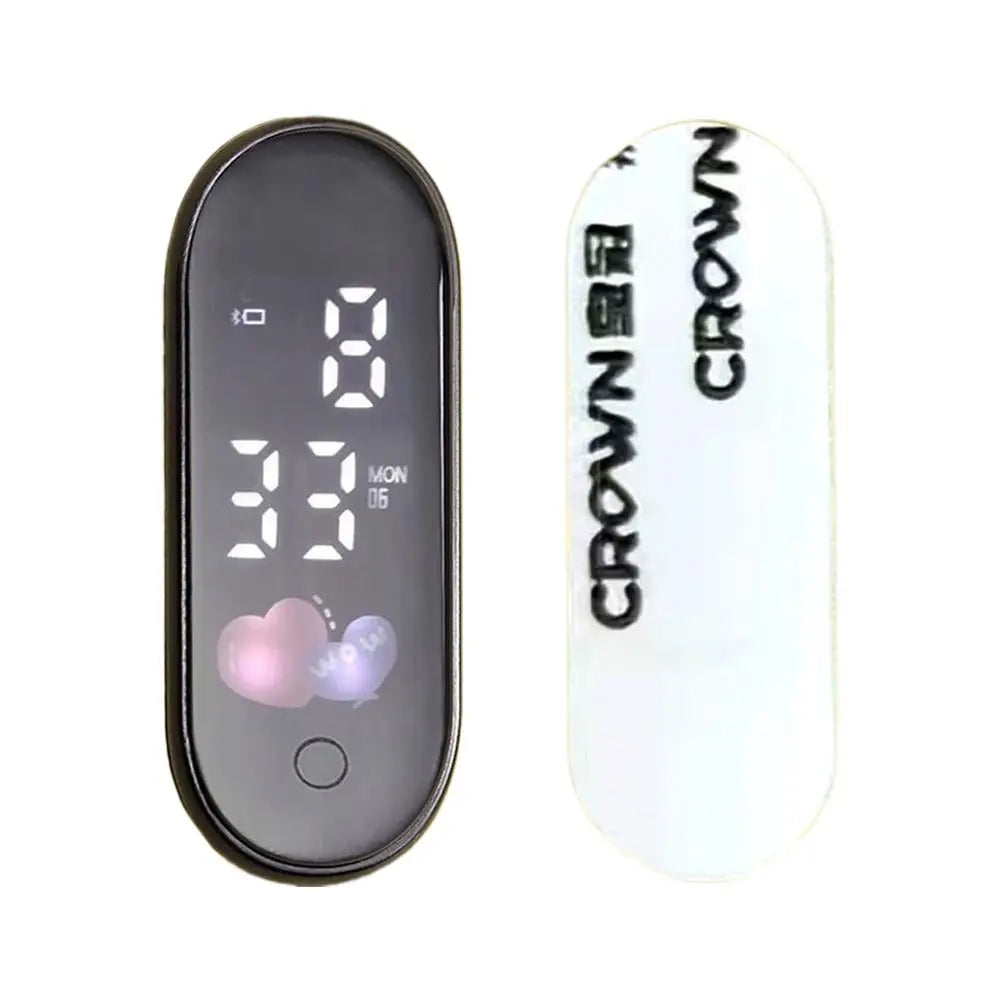 Luminous Motorcycle Car Clock Auto Internal Stick-On Mini Waterproof Watch Mechanics Quartz Clocks Auto Ornament Car Accessories