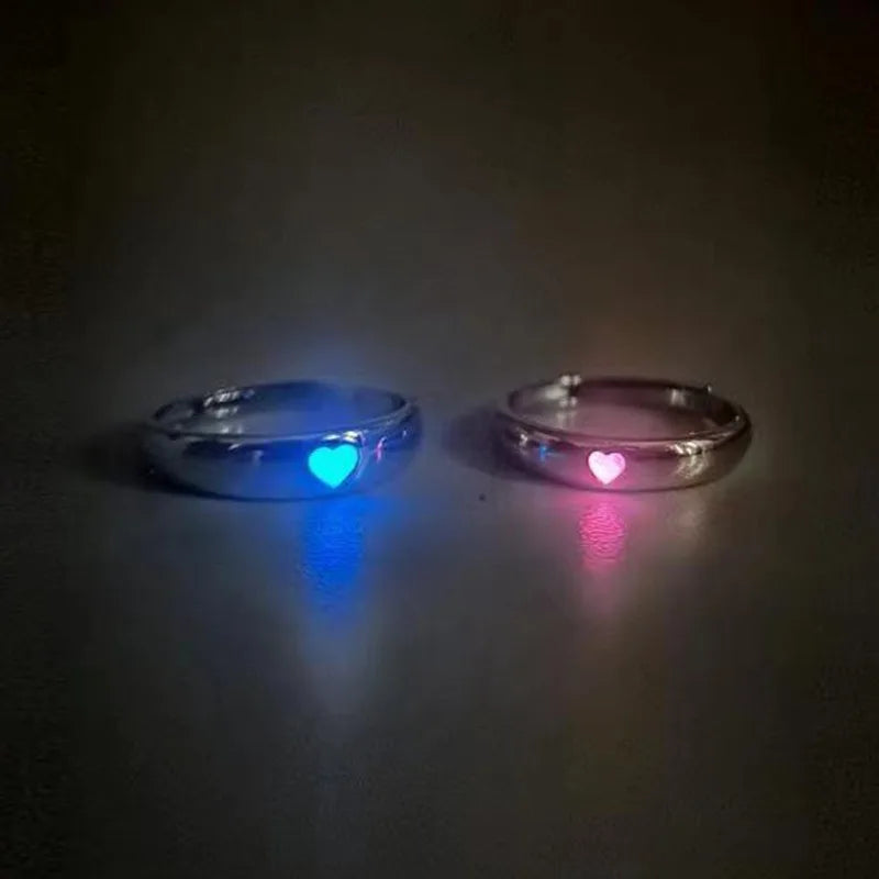Luxury Zircon Heart Rings for Women Opening Adjustable Weave Rhinestone Ring Engagement Wedding Jewelry Fashion Girlfriend Gifts