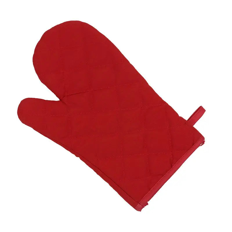 Useful Microwave Oven Gloves Multi-Color Kitchen Cooking Baking Mitts Pot Pad Heat Proof Protected High Temperature Resistant