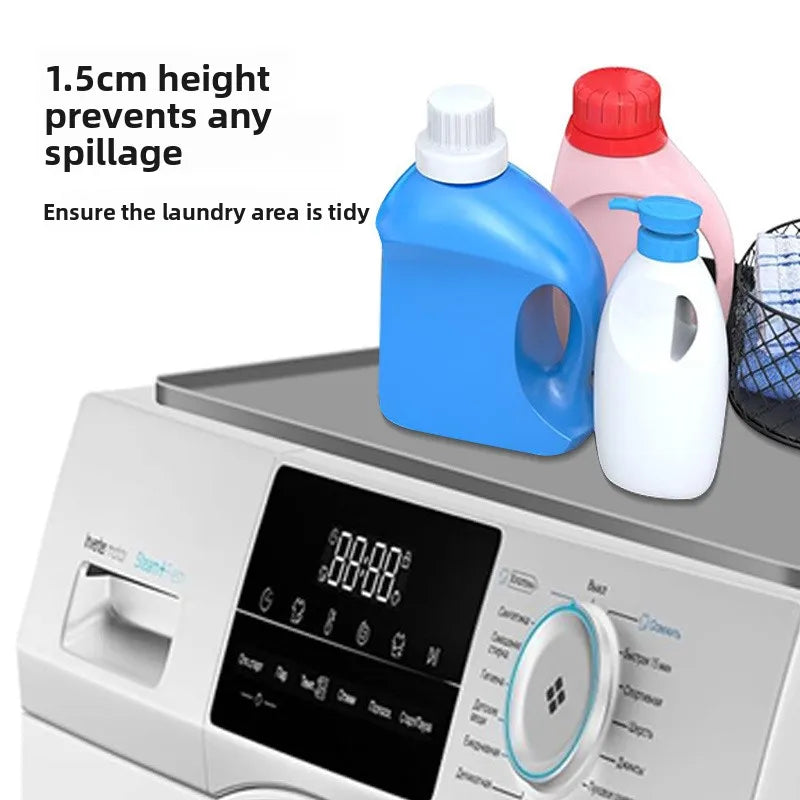 Silicone Washing Machine Mat, Storage Mat, Multi-functional Dustproof and Waterproof Washing Machine, Dryer Top Protection