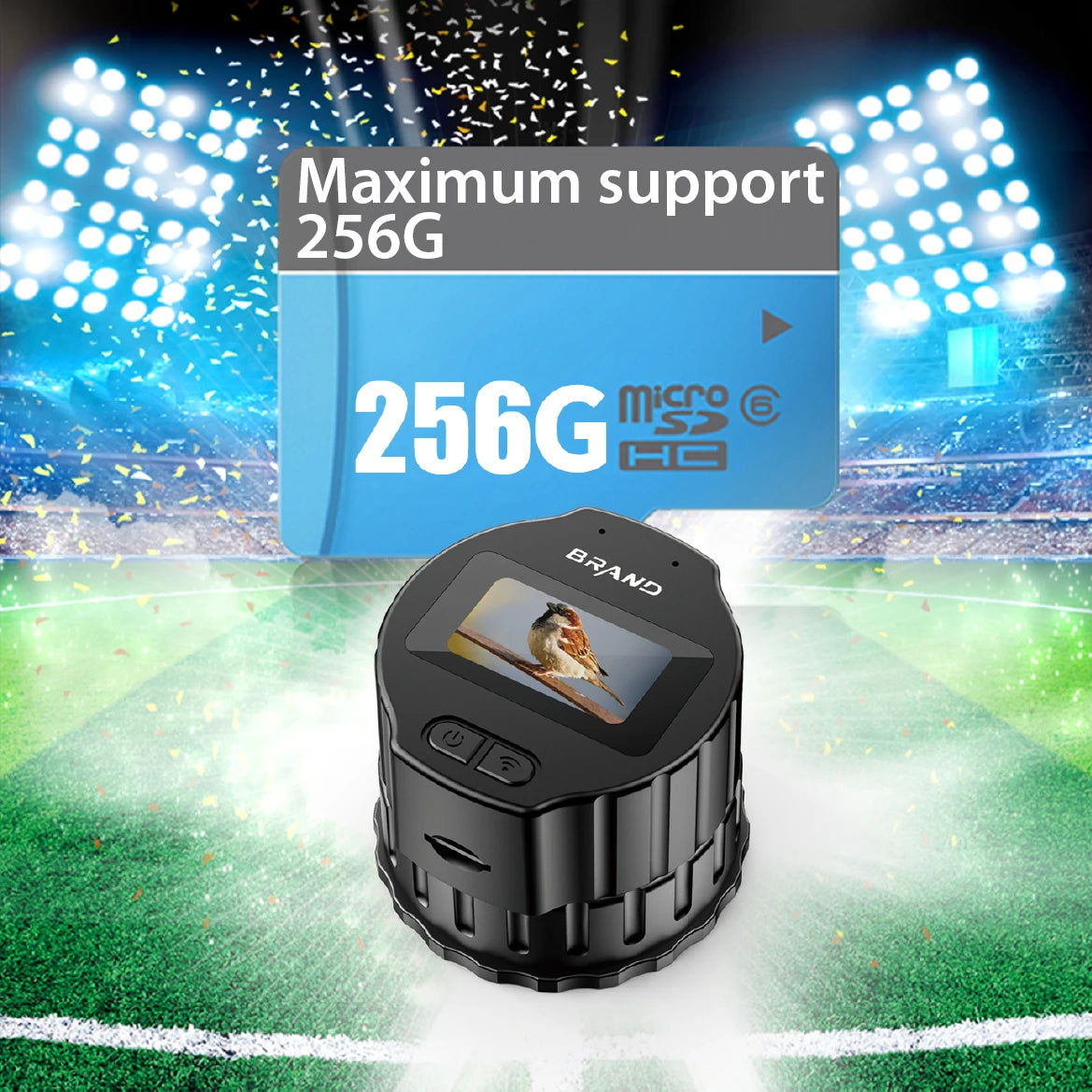 1920X1080 WiFi Electronic Eyepieces Camera 1.5'' High-Definition Screen Portable Recorder Telescopes with APP Connection
