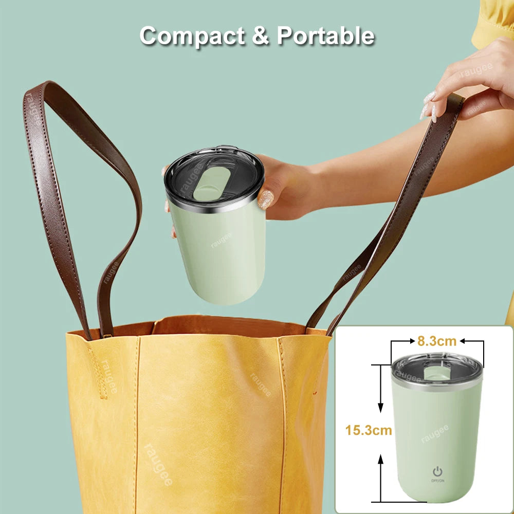Electric Blenders 350ml Portable Mixer Machine Rechargeable Magnetic Self Mixing Mug for Coffee Milk Powder Protein Powder