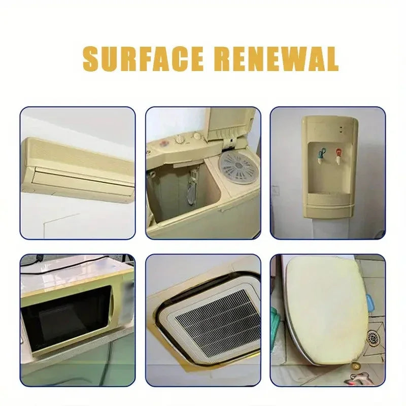 Plastic Remove Yellow Cleaning Agent Air Conditioning Lighting Fixtures Anti Yellowing Agent Furniture Renovation Cleaning