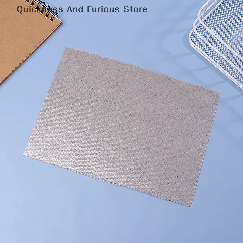 【TO】5Pcs Microwave Oven Repairing Part 150x120mm Mica Plates Sheets For Microwave Ovens Hair Dryers Toasters Heaters
