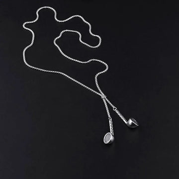 Personalized Hip-hop Headphone Design  Adjustable Necklace for Women Men Stainless Steel Clavicle Chain Jewelry Accessory Gifts