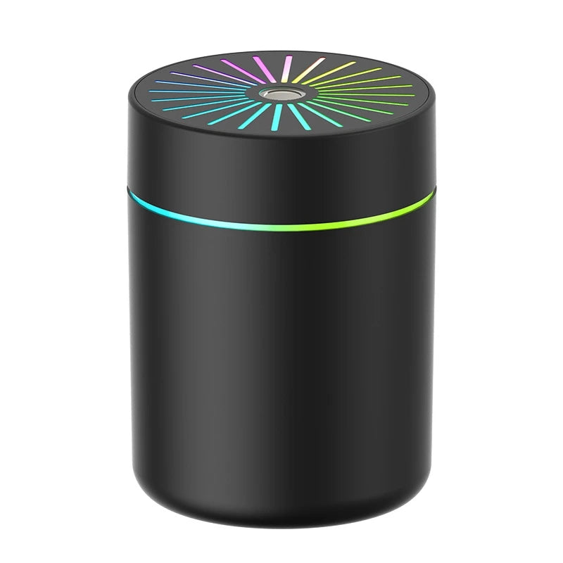 Mini Air Humidifier 180ML Electric Aroma Diffuser Essential Oil Purifier Aromatherapy Mist Maker Lights For Car Home