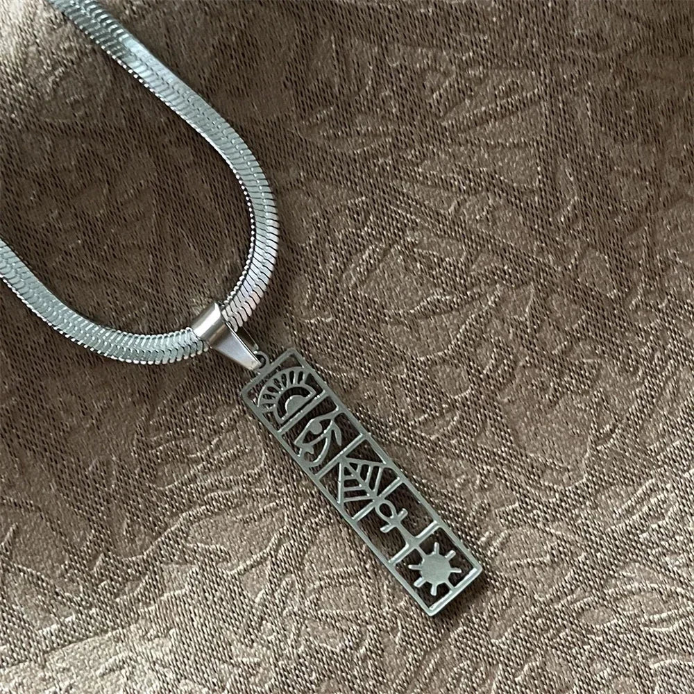 Christian Jesus Cross Necklace For Women Men Stainless Steel Chains Choker Religion Cross Pendants Jewelry Prayer Baptism Gifts