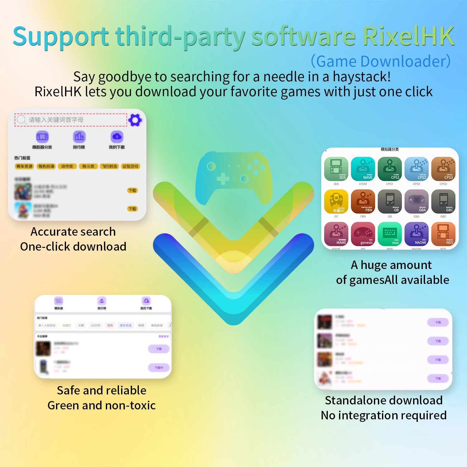 Anbernic RG CubeXX Retro Handheld Games Console Linux RGB Joystick Video Gaming Player Supports WIFI Bluetooth HD TV Connection