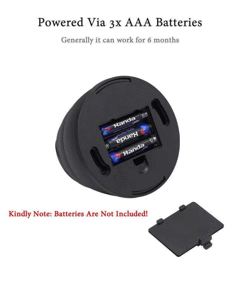 Creative Flashing Led Fake Camera Black Plastic Dome CCTV Dummy Camera Surveillance Security System Power Via AA Battery