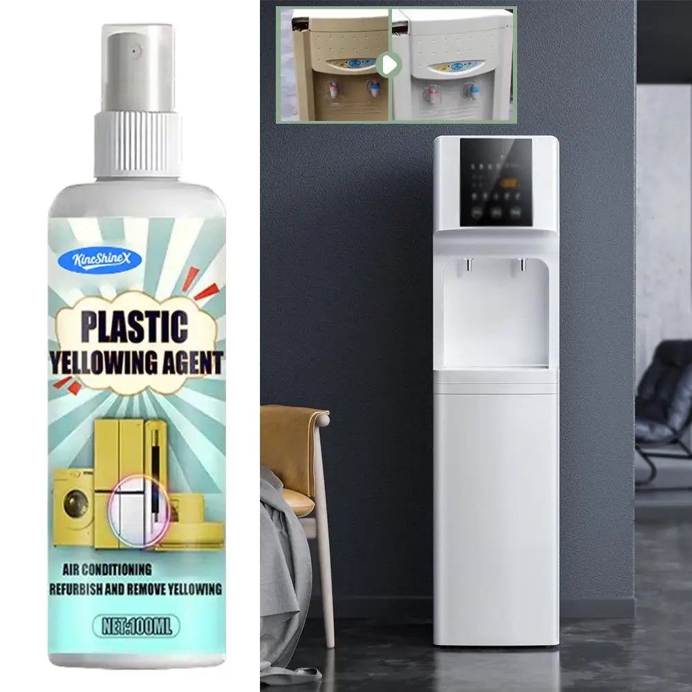 100ML Plastic Remove Yellowing Cleaning Agent Air Conditioning  Renovation Anti Oxidation Appliances Washer Fluid