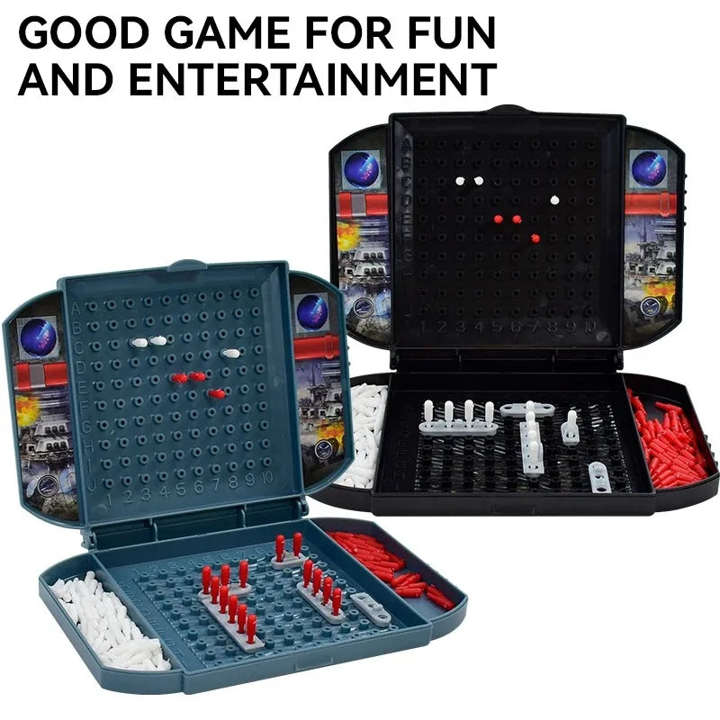 Fun Kids Warship Sea Ship Board Game Toys Classic Double Battleship Naval Combat Strategy Board Game