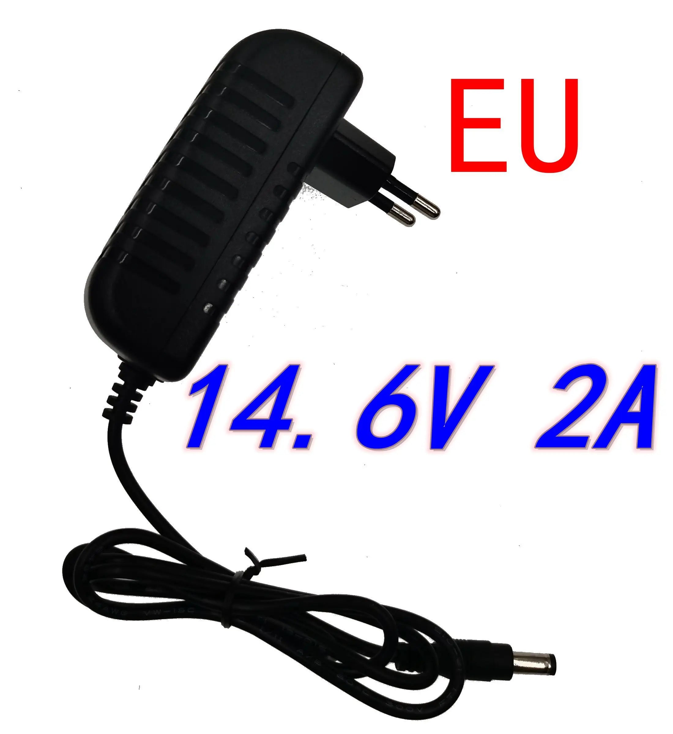 14.6V Smart Intelligent Charger 2A for 4S 12.8V LiFe LiFePO4 Battery Pack EU/US Plug