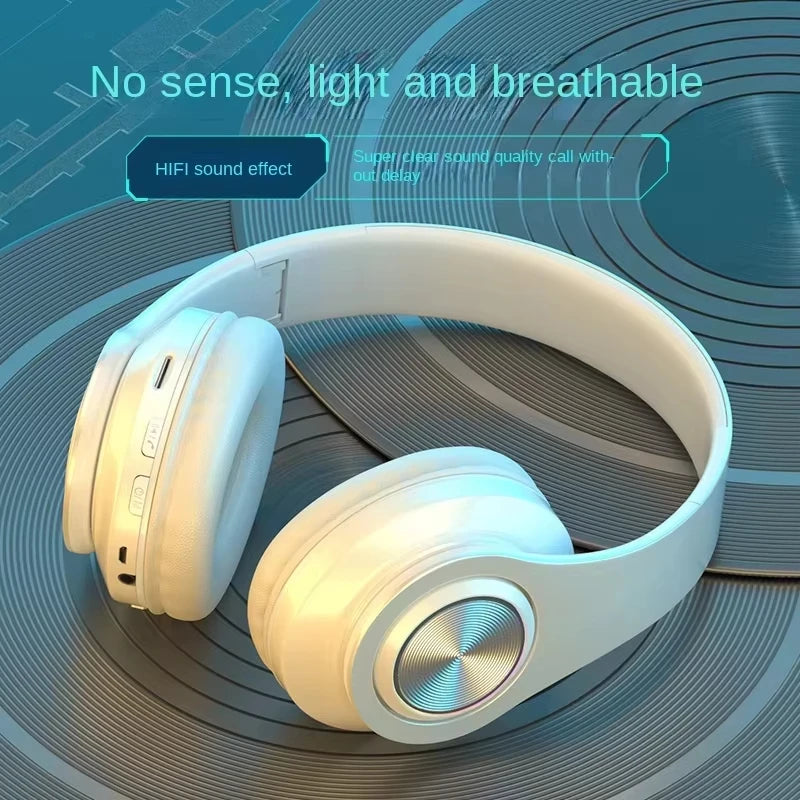 2026NEW B39 Head-mounted Wireless Bluetooth Headphones With Mic Noise Cancelling Headsets Stereo Sport Gaming Earphones New