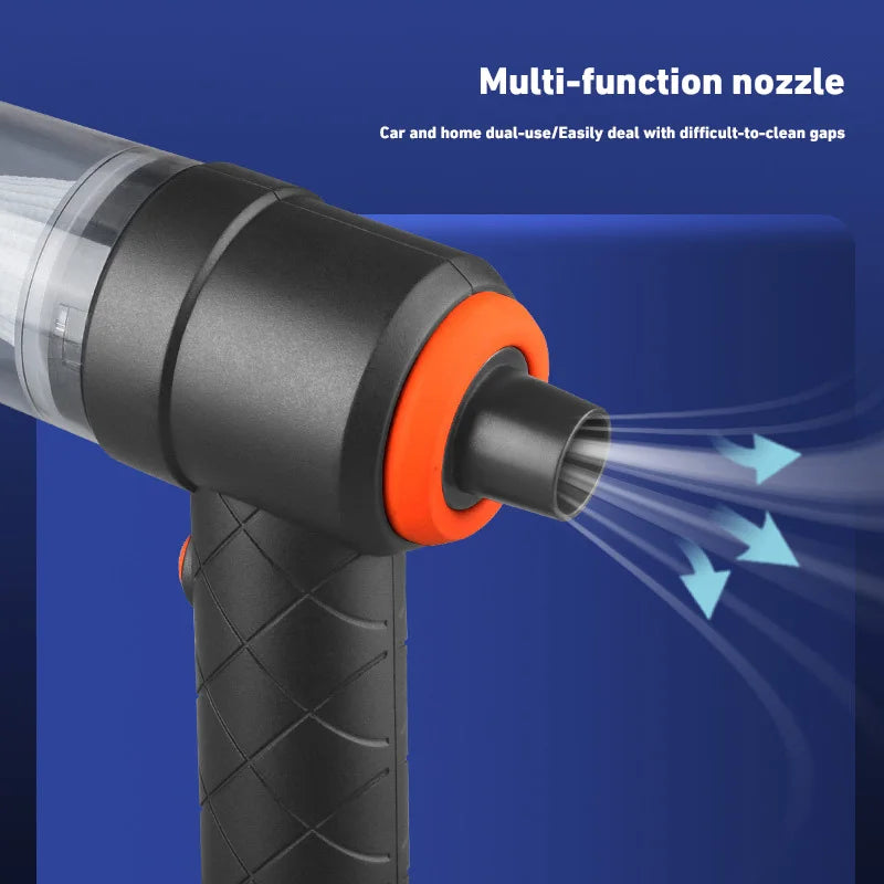 2026 Handheld Vacuum Cleaner Wireless 120W Cordless Dust Handheld Car Vacuum Cleaner Auto Vacuum High-Power For Home Office Car
