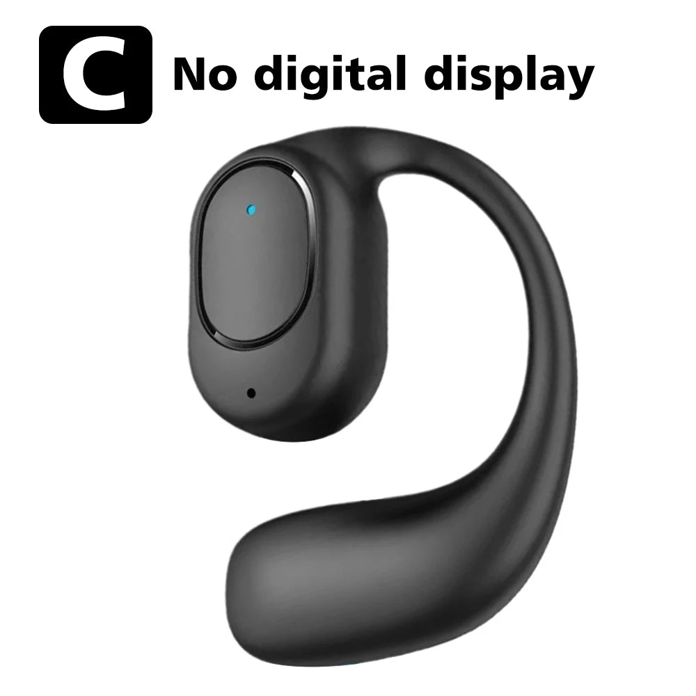 Bluetooth 5.4 Ear Hook Headphone With Mic TWS Wireless Earphone HiFi Stereo Noise Reduction Driving Headset Waterproof Earbud
