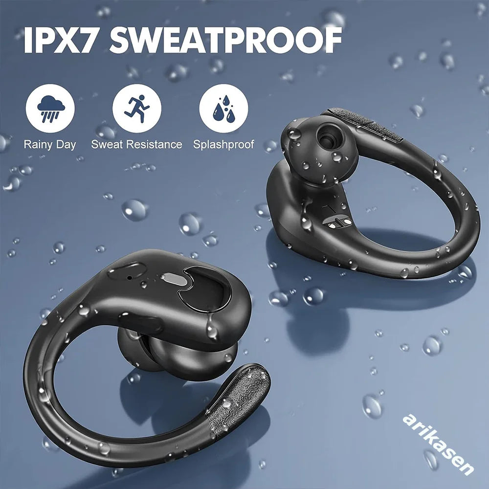 Bluetooth 5.3 Wireless Over-Ear Headphones – HiFi Stereo Sound