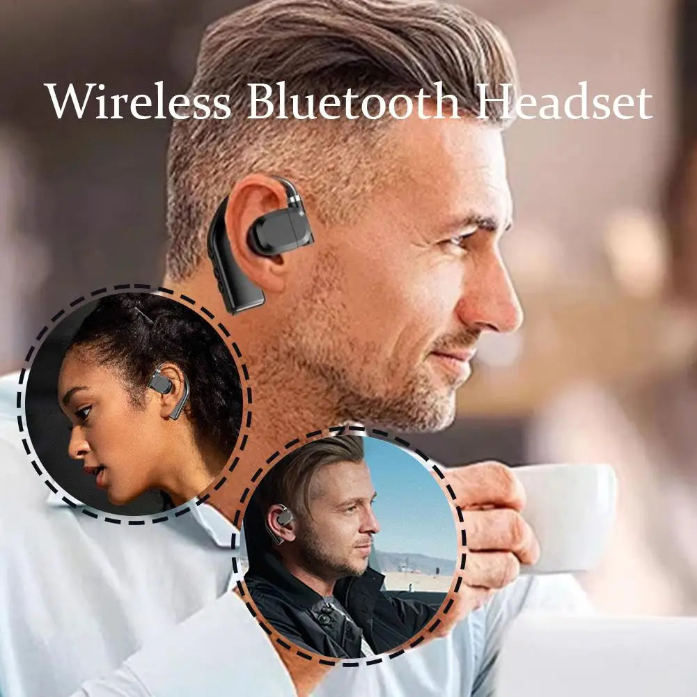 NEW Earhooks Wireless Bluetooth 5.4 Headphones Gaming Sports Headset HiFi Stereo Noise Reduction Earbuds Earphone With Microphon