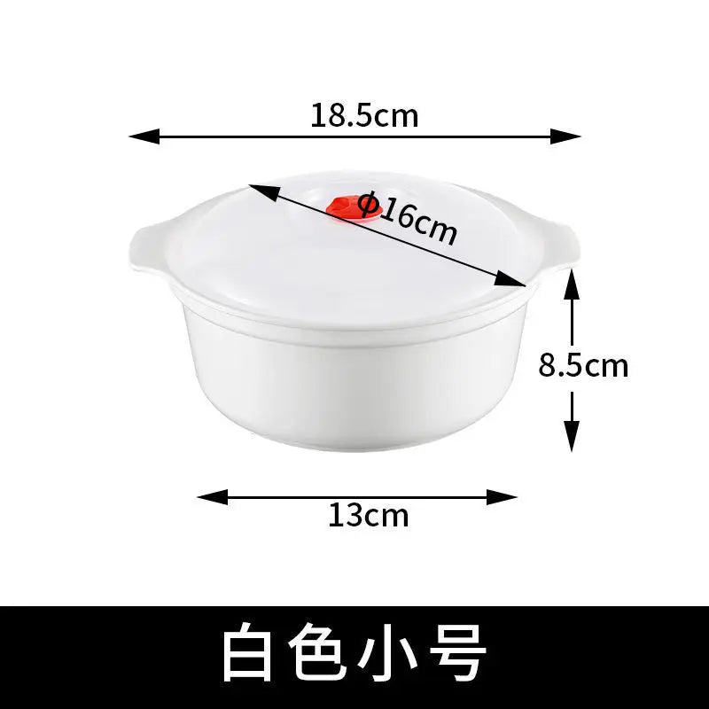 Microwave Oven Special Box Heated Soup Pot Rice Steamed Hot Steamed Buns Buns With Lid Eco-friendly Food Grade Kitchen Tool