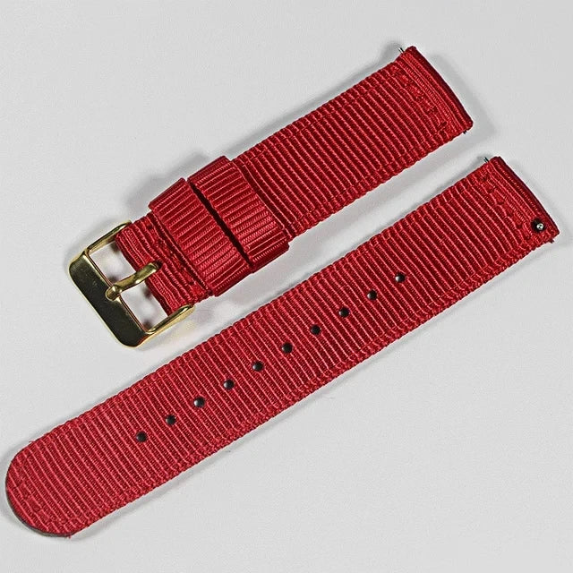 Nylon strap 18mm 20mm strap 22mm strap quick release design suitable for smart watches