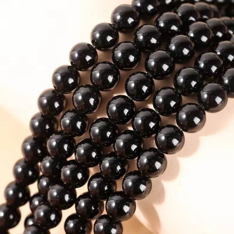 1A Natural Stone Dark Red Garnet Bead Round Loose Spacer 4 6 8 10mm Pick Size For Jewelry Making Diy Necklace Bracelet Accessory