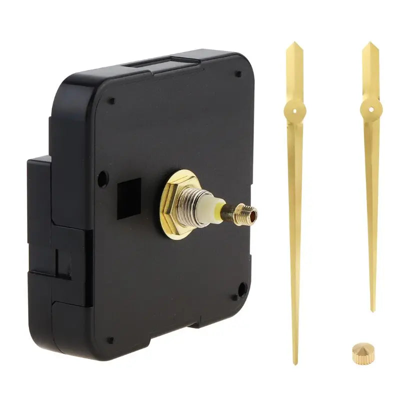 Quartz Battery Operated Silent Wall Clock Movement Mechanisms for DIY / Repair, Clock Parts Replacement