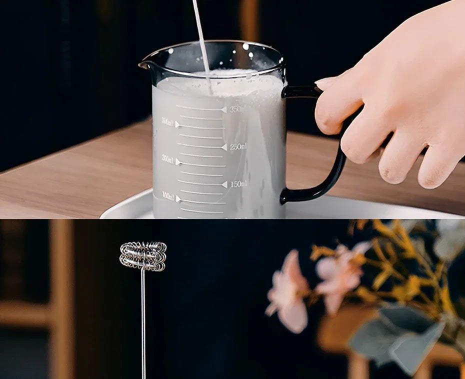 2-in-1 Kitchen Items USB Charging Electric Egg Beater Mini Blender Kitchens Accessories Mixer Household Gadgets Double Head Bar