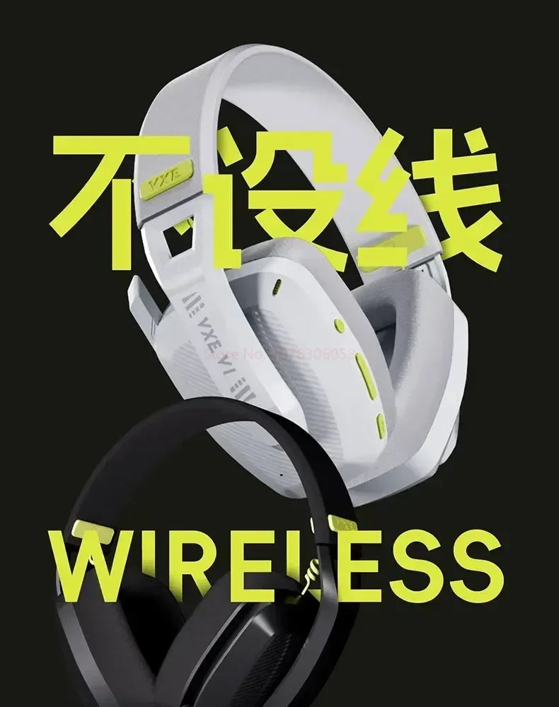 VGN VXE Siren V1 Gaming Headset Bluetooth 5.3/2.4g Dual-mode Lightweight Headphone With Microphone Computer Esports Headset Gift