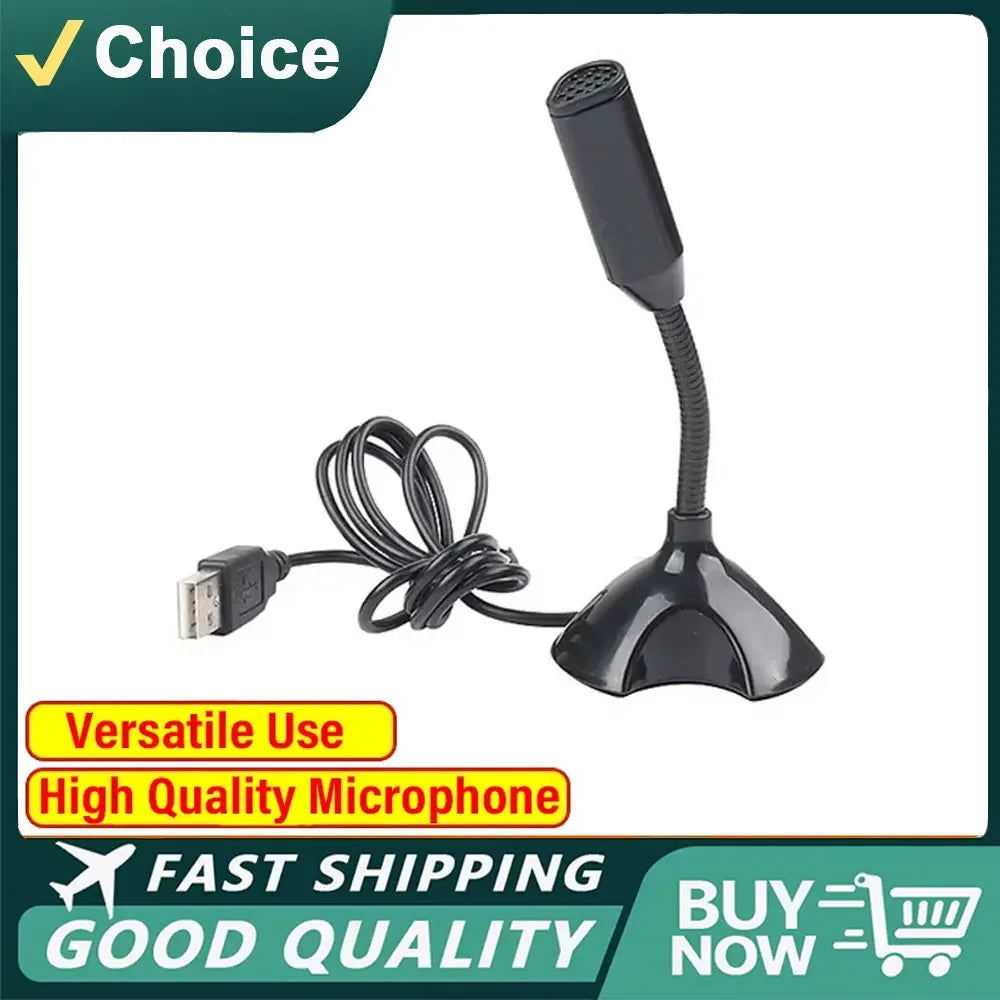 USB Microphone For Laptop And Computers Adjustable Studio Singing Gaming Streaming Mikrofon Stand Mic With Holder Desktop