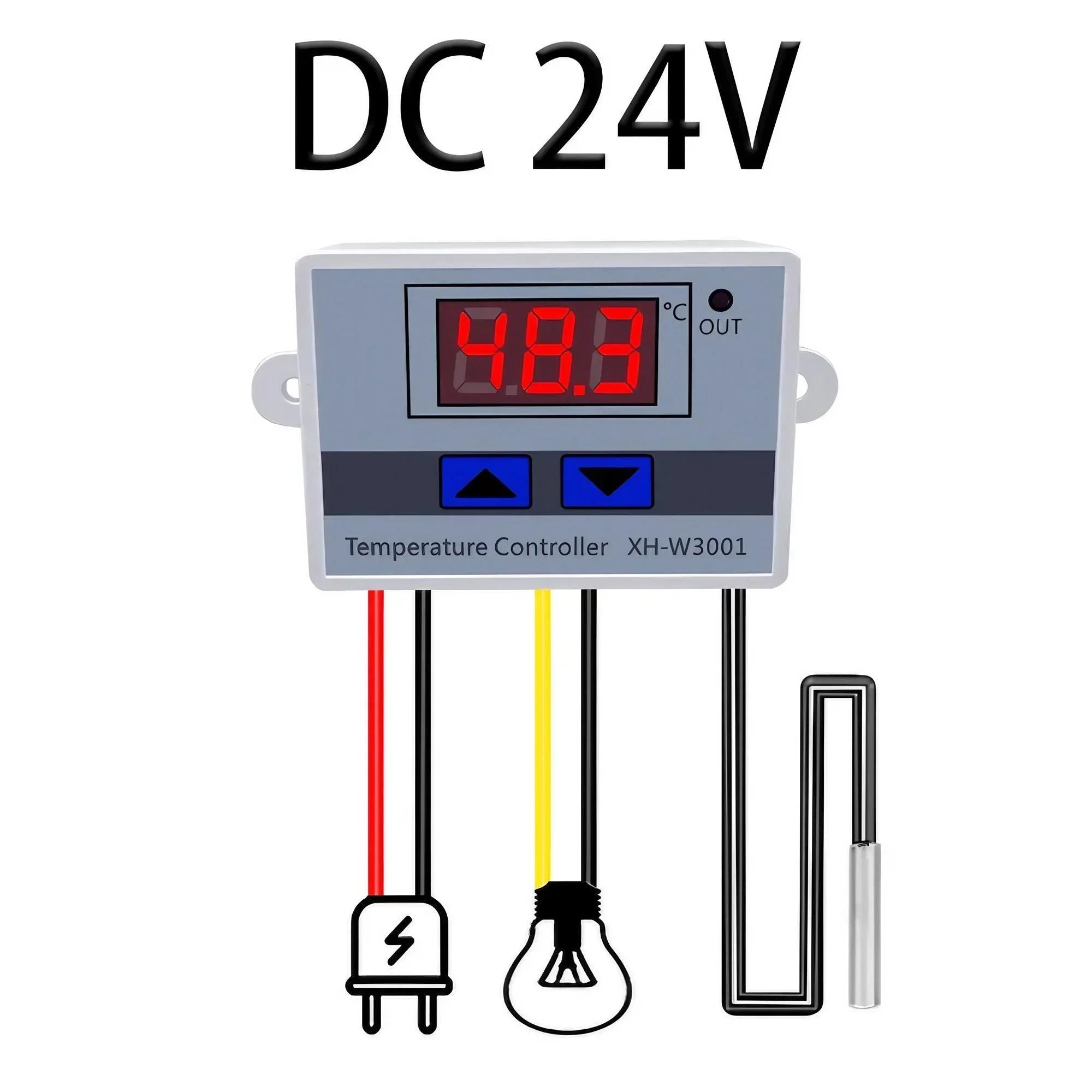 STONEGO W3001 Digital Thermostat - Microcomputer Temperature Control Switch, Thermoregulator for Precise Temperature Management