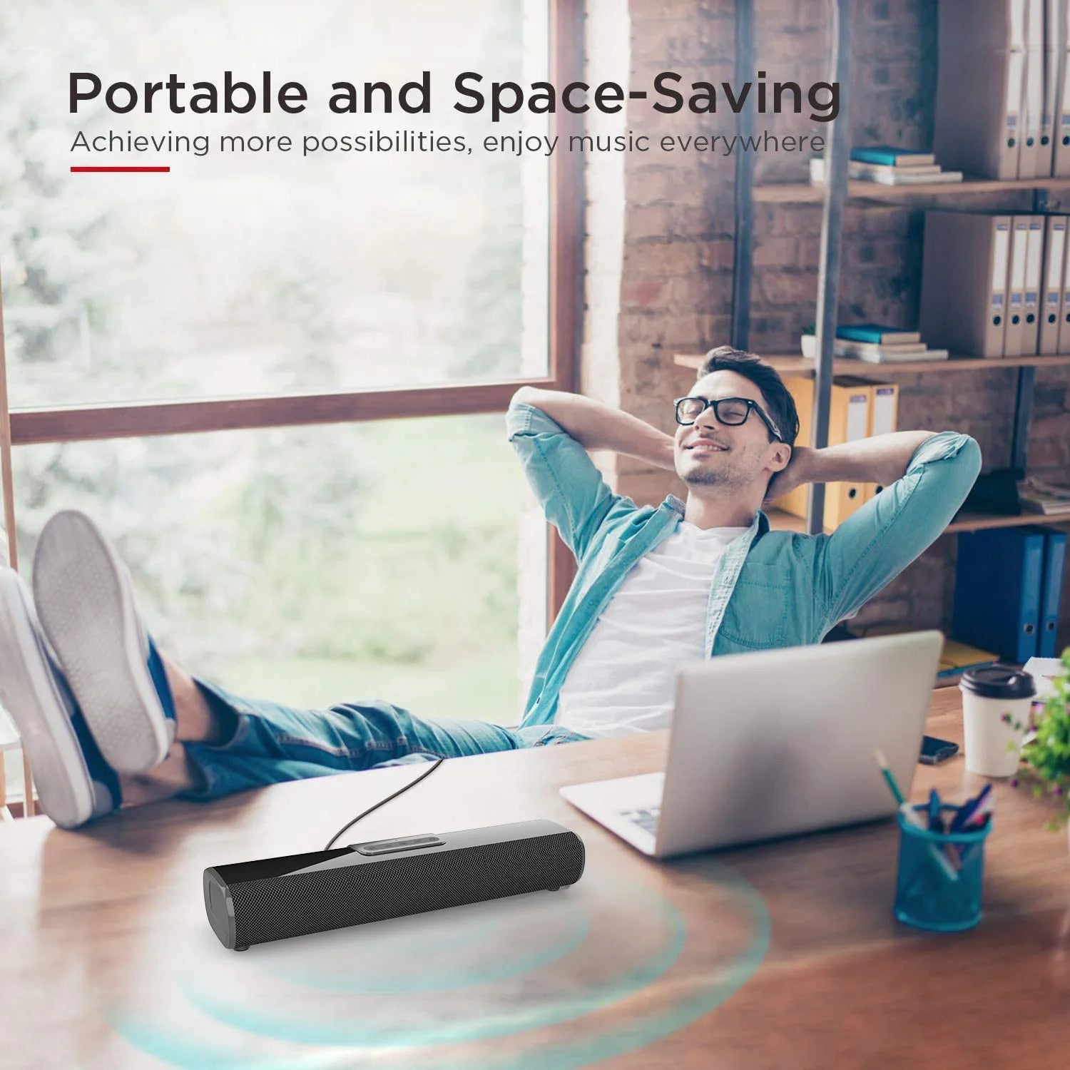 Home Cinema System SoundBar for TV/computer/projector Support USB HDMI/ARC/Optical Bluetooth Speakers 50W High Power Echo Wall