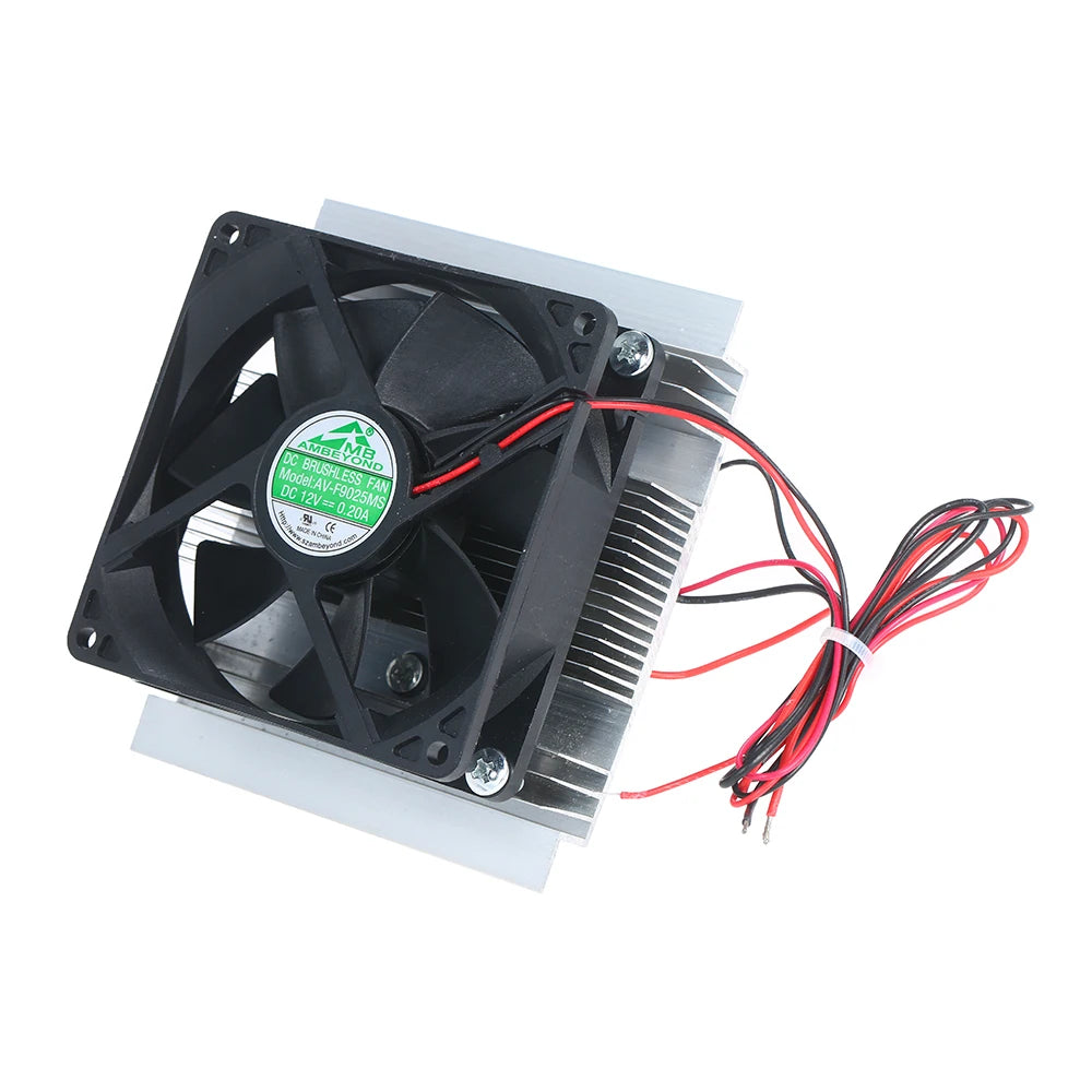 TEC Electron Semiconductor Refrigeration Cooler Cooling Plate DIY Radiator Local Cooling Small Space Cooling Device Kit